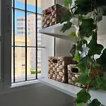 Mediterranean Apartment Near The Beach With Seaview, Pool & Balcony